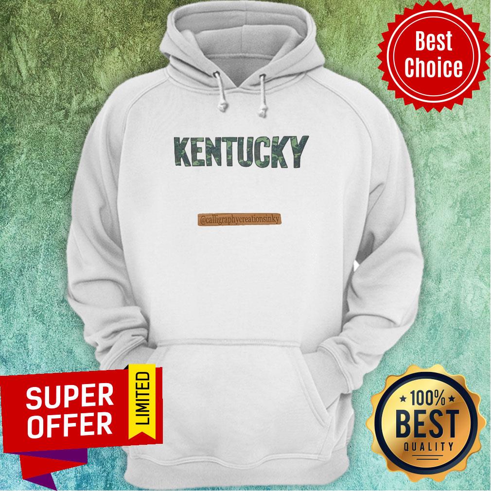 Official Kentucky Calligraphy Creations In Ky Shirt - Image 2