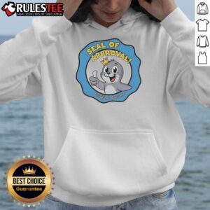 Alternative view of Cute Seal Of Approval Certified Awesome T-Shirt