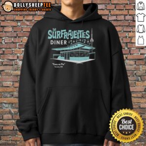 Alternative view of Nice The Surfrajettes Diner Easy As Pie Toronto ON T-Shirt