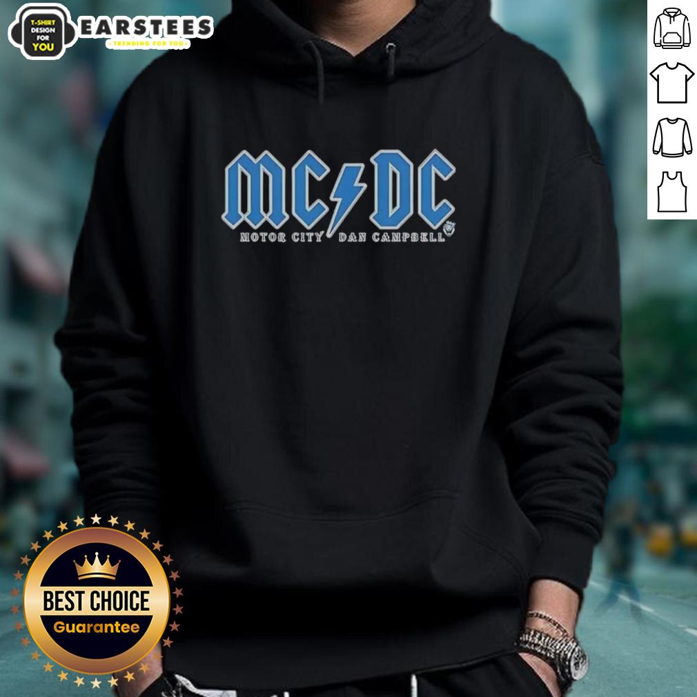 Good Detroit Lions MCDC Motor City And Dan Campbell T-Shirt - Image 2