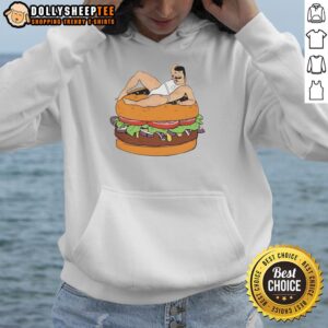 Alternative view of Hot Is Bob Belcher Bisexuals Hamburger Cartoon T-Shirt