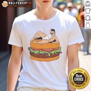 Hot Is Bob Belcher Bisexuals Hamburger Cartoon T-Shirt