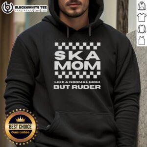 Alternative view of Original Ska Dad Like A Normal Dad But Ruder T-Shirt