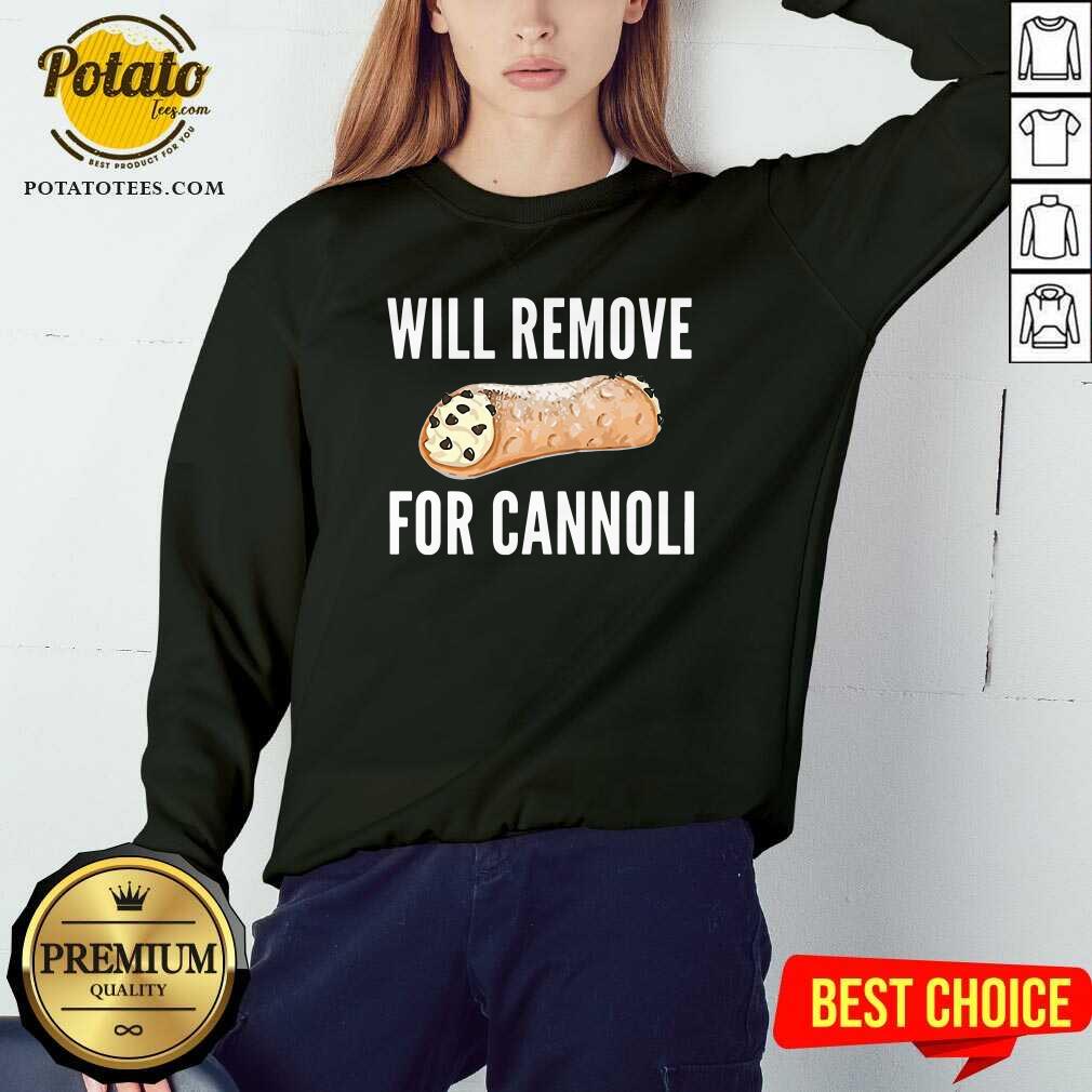 Premium Will Remove For Cannoli Shirt - Image 4
