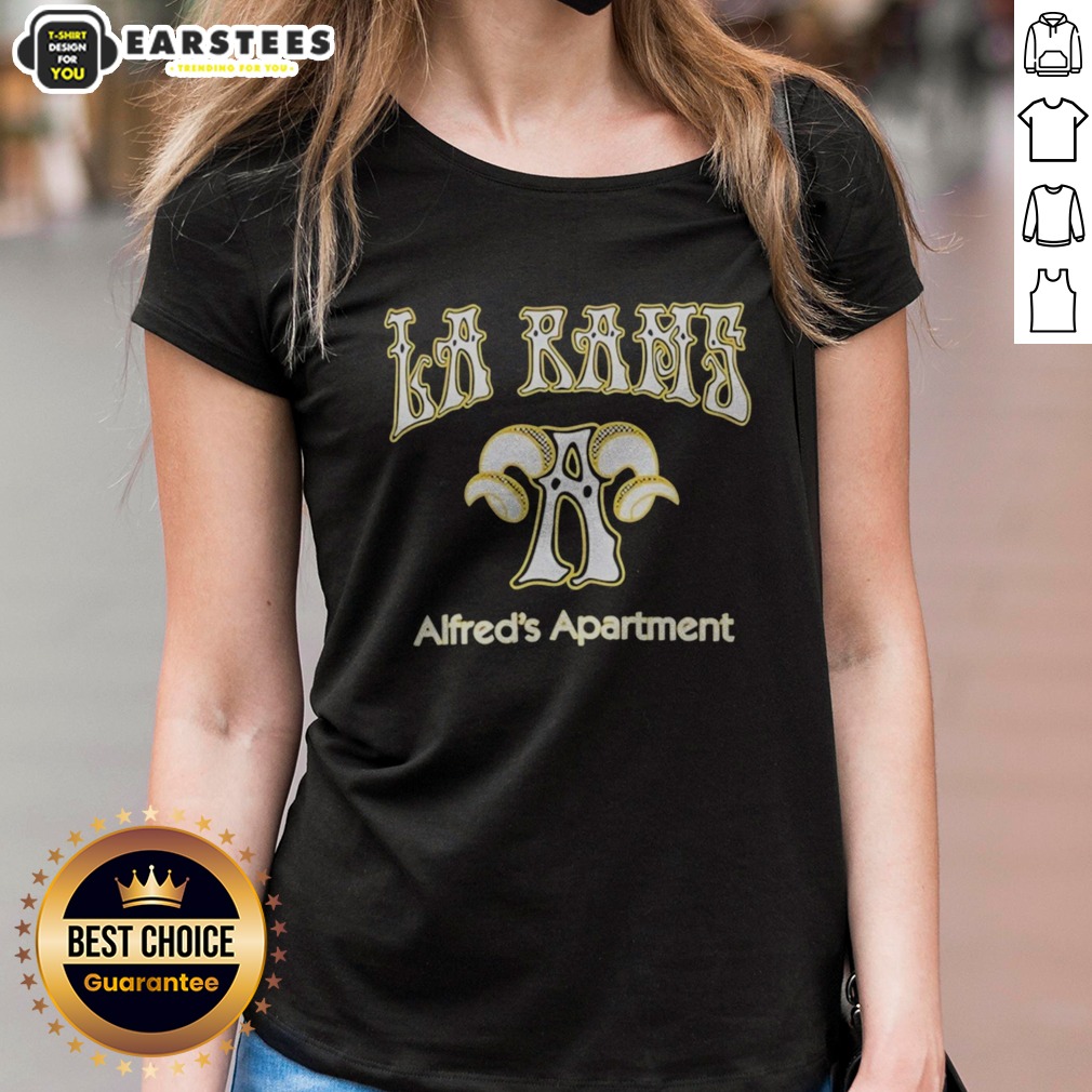 Good Los Angeles Rams X Alfred'S Apartment Shirt - Image 3