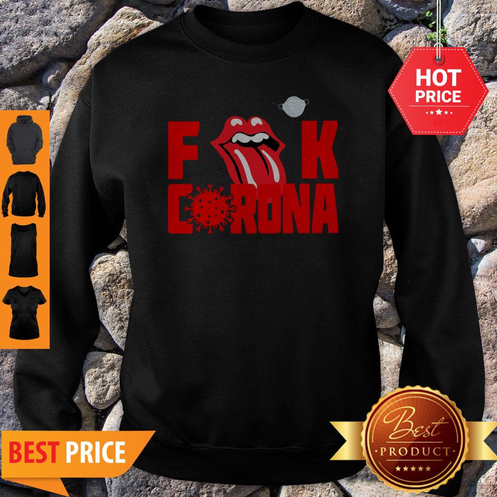 Logo Rolling Stones Fuck Corona Shirt - Image 5