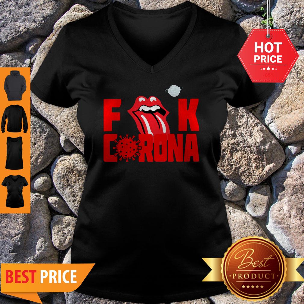 Logo Rolling Stones Fuck Corona Shirt - Image 3