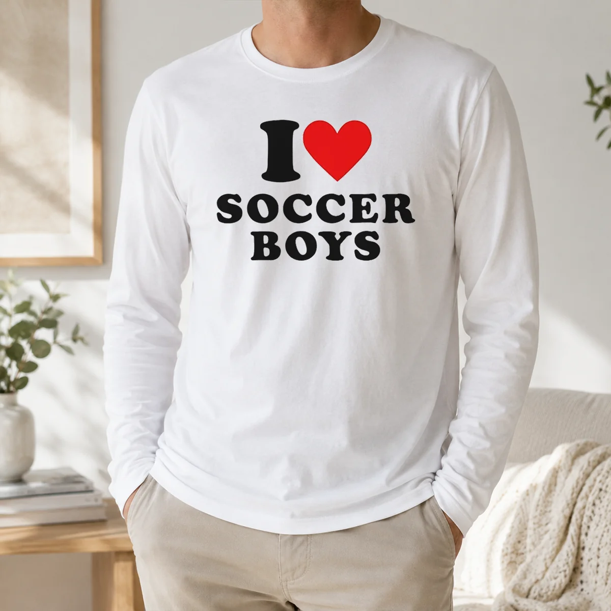 Premium Original I Love Soccer Boys Shirt - Image 5