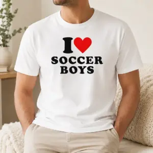 Premium Original I Love Soccer Boys Shirt