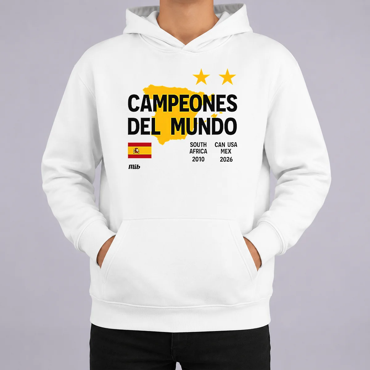 Top Spain Campeones Del Mundo 2010 South Africa And 2026 World Cup Shirt - Image 5