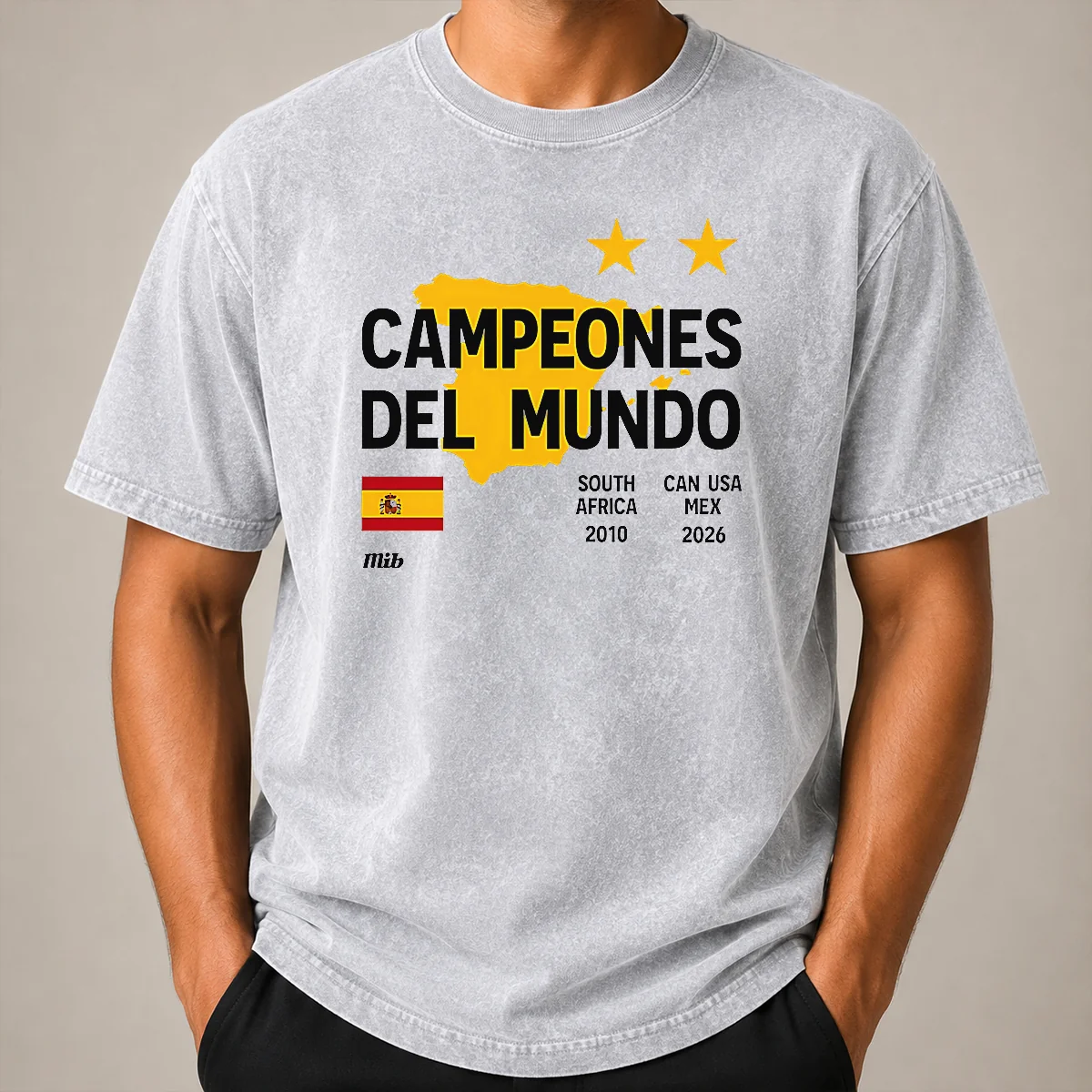 Top Spain Campeones Del Mundo 2010 South Africa And 2026 World Cup Shirt - Image 8