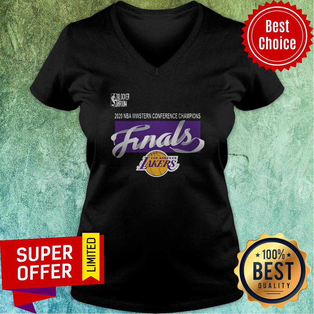 Los Angeles Lakers 2020 NBA Western Conference Champions Shirt - Image 3