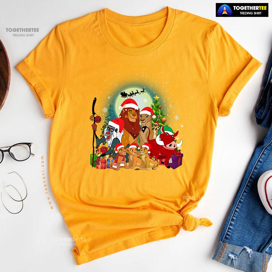 The Lion King Christmas Ornament T-Shirt - Image 11