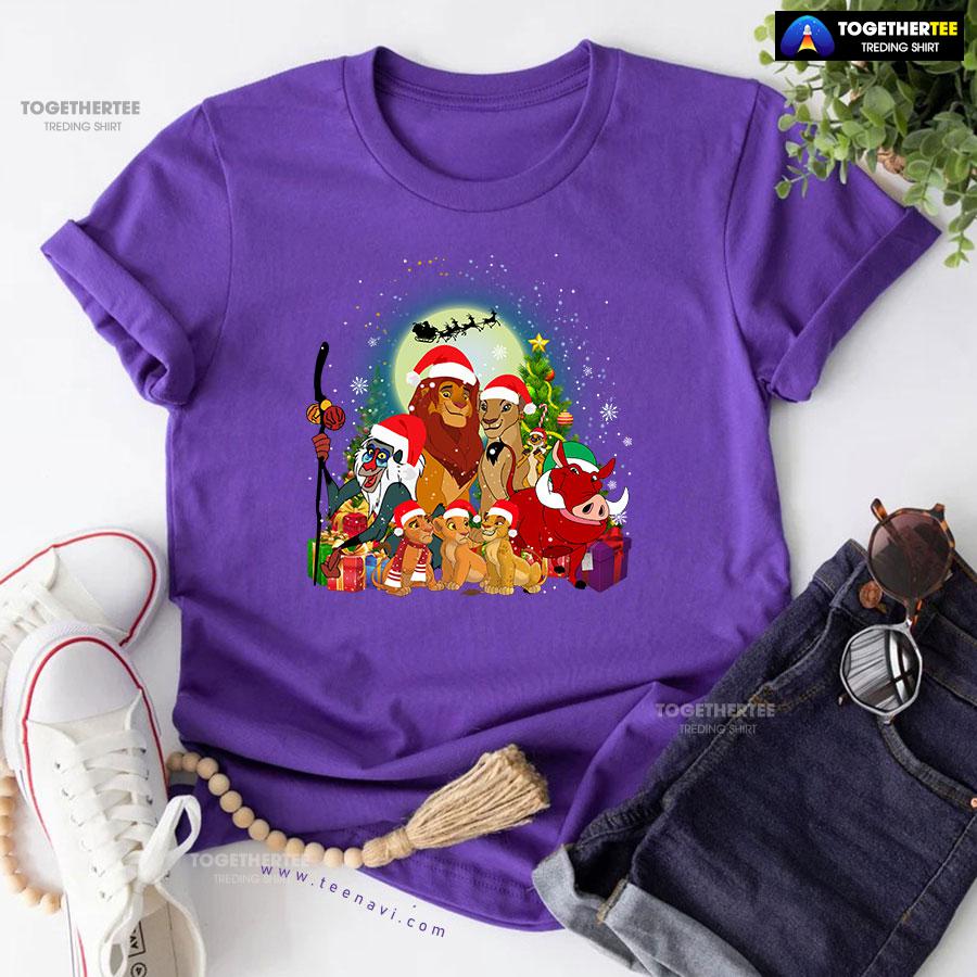 The Lion King Christmas Ornament T-Shirt - Image 7