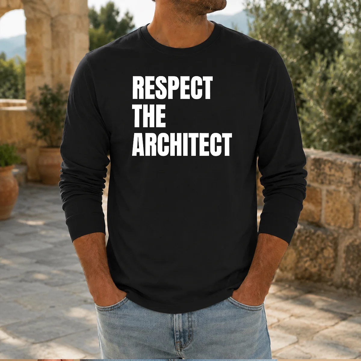 Awesome Respect The Architect Shirt - Image 5