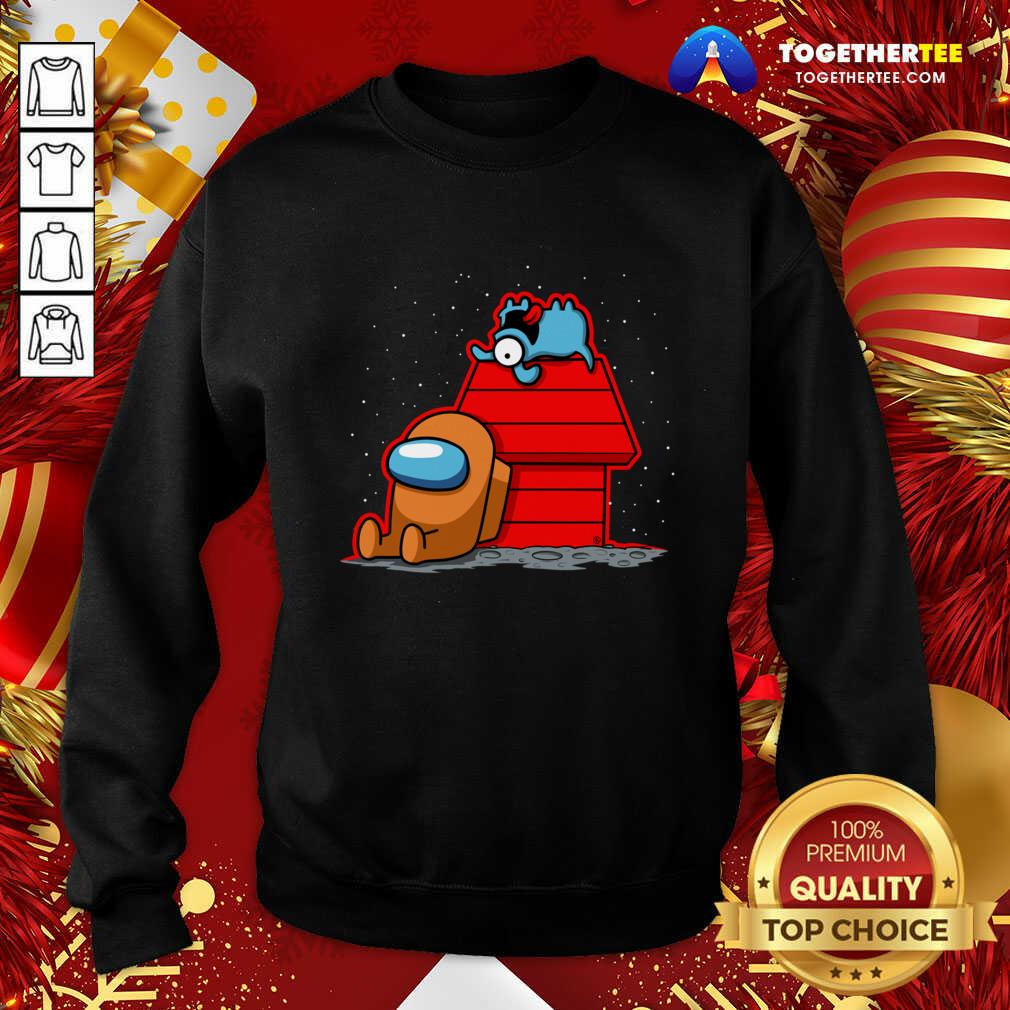 Awesome Among Us Christmas House Shirt - Image 4