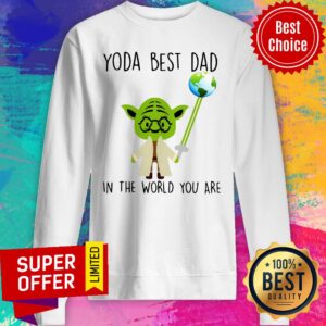 Alternative view of Awesome Baby Yoda Bes Dad In The World You Are Shirt