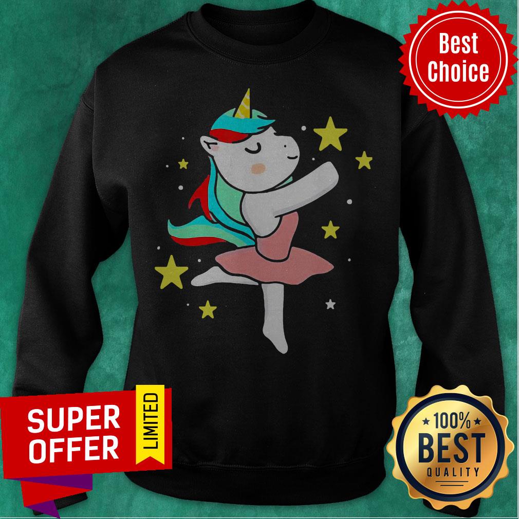 Premium Dancing Unicorn Ballet Dancer Shirt - Image 2