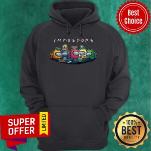 Alternative view of Top Among Us Friends Impostor Shirt