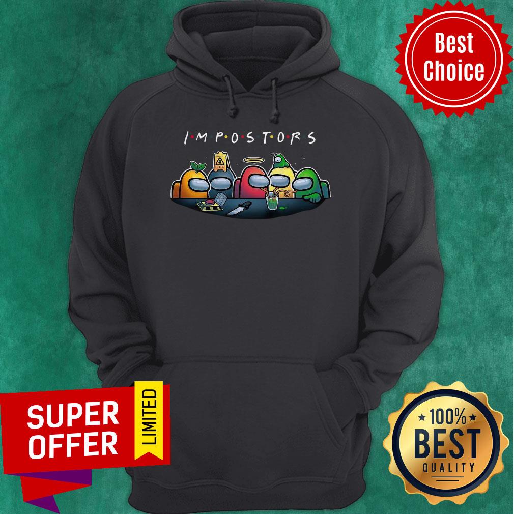 Top Among Us Friends Impostor Shirt - Image 2