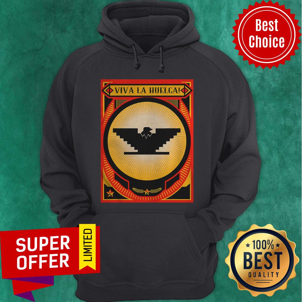 Huelga Bird Mexican Farmer United Farm Workers Labor Union Shirt - Image 2