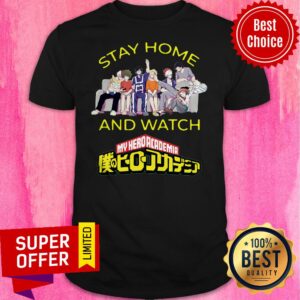 Stay Home And Watch My Hero Academia The Movie Sweater Shirt
