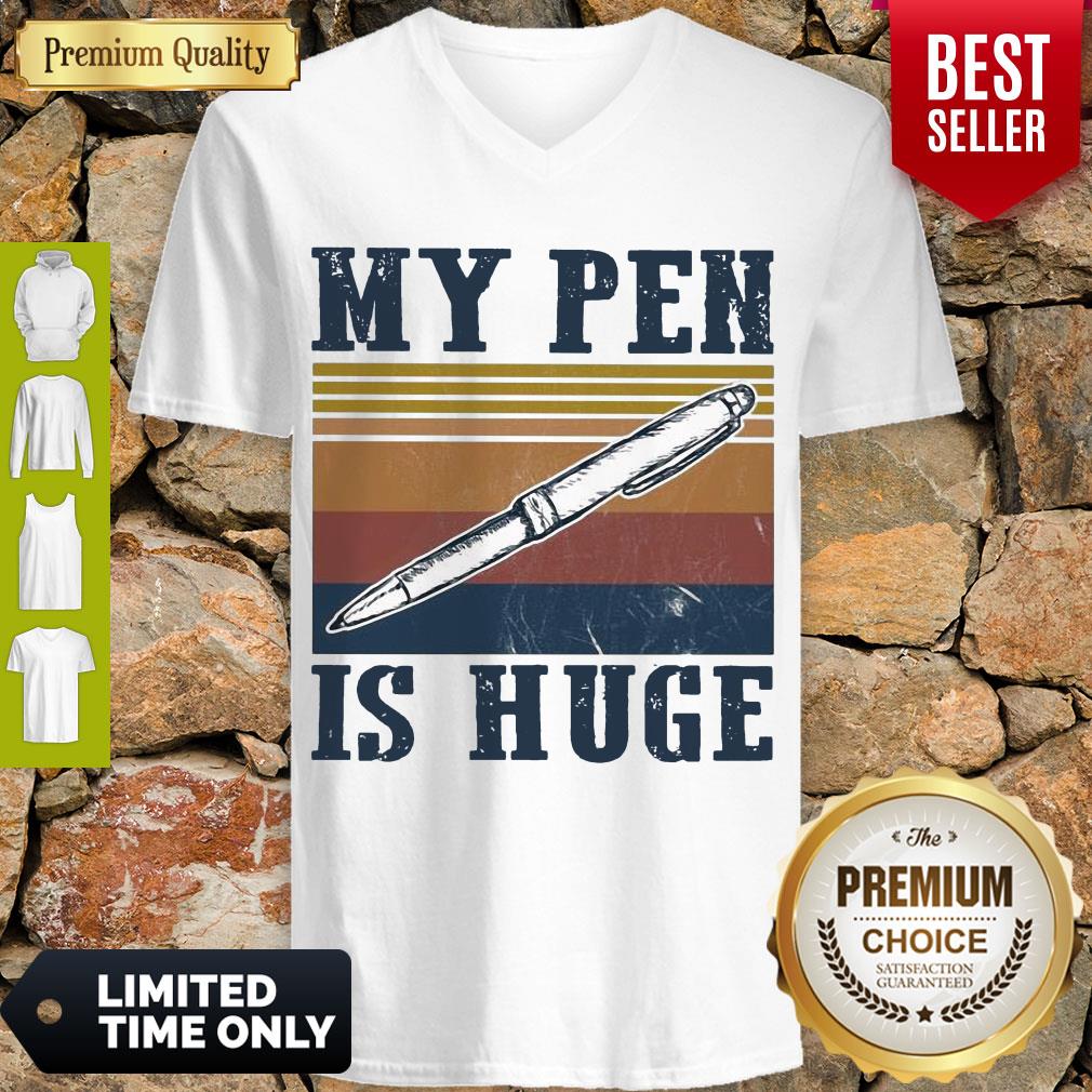 Vintage My Pen Is Huge Shirt - Image 2
