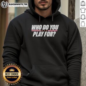 Alternative view of Awesome Who Do You Play For The United States Of America T-Shirt