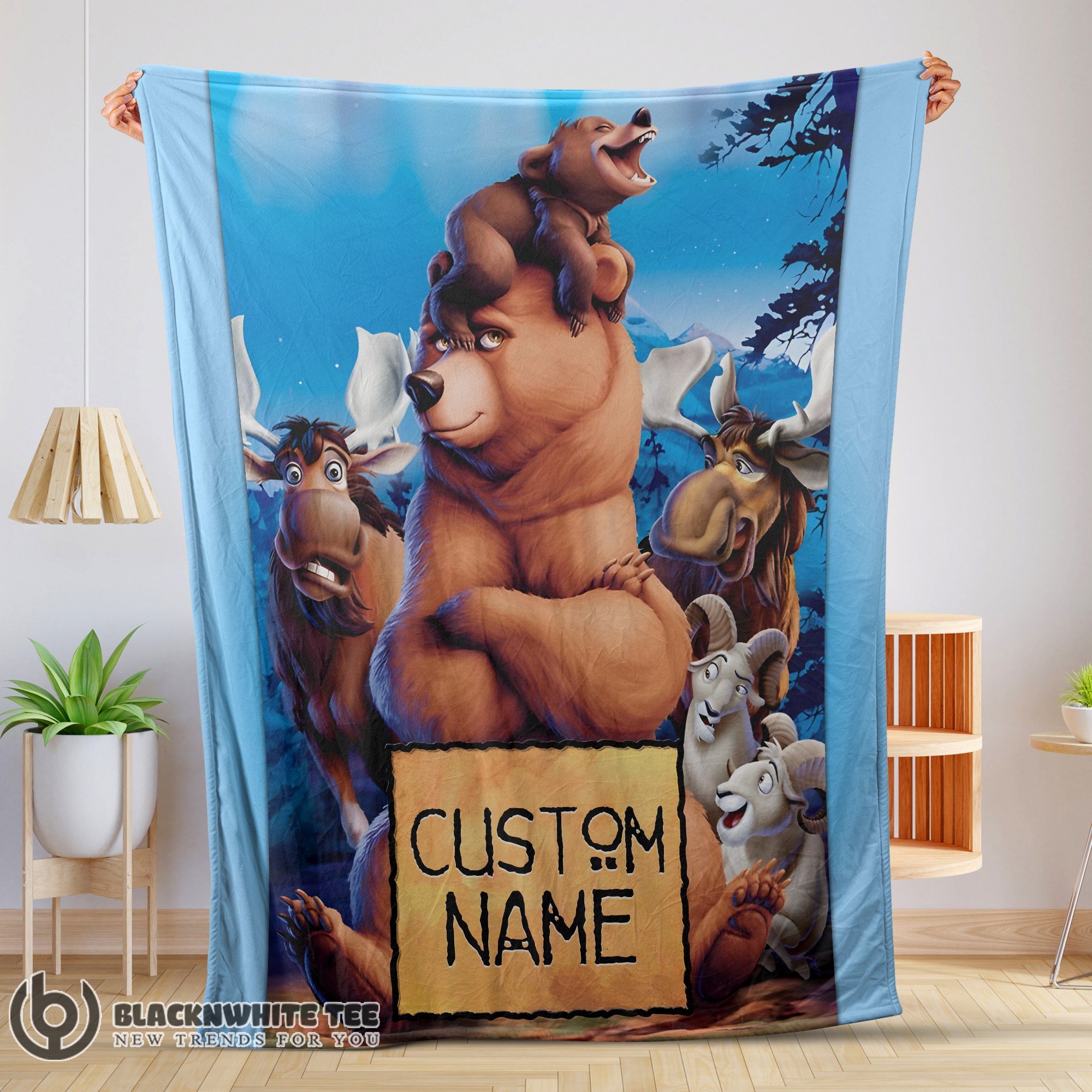 Perfect Good Disney Brother Bear Poster Blanket Fleece Customized Blanket