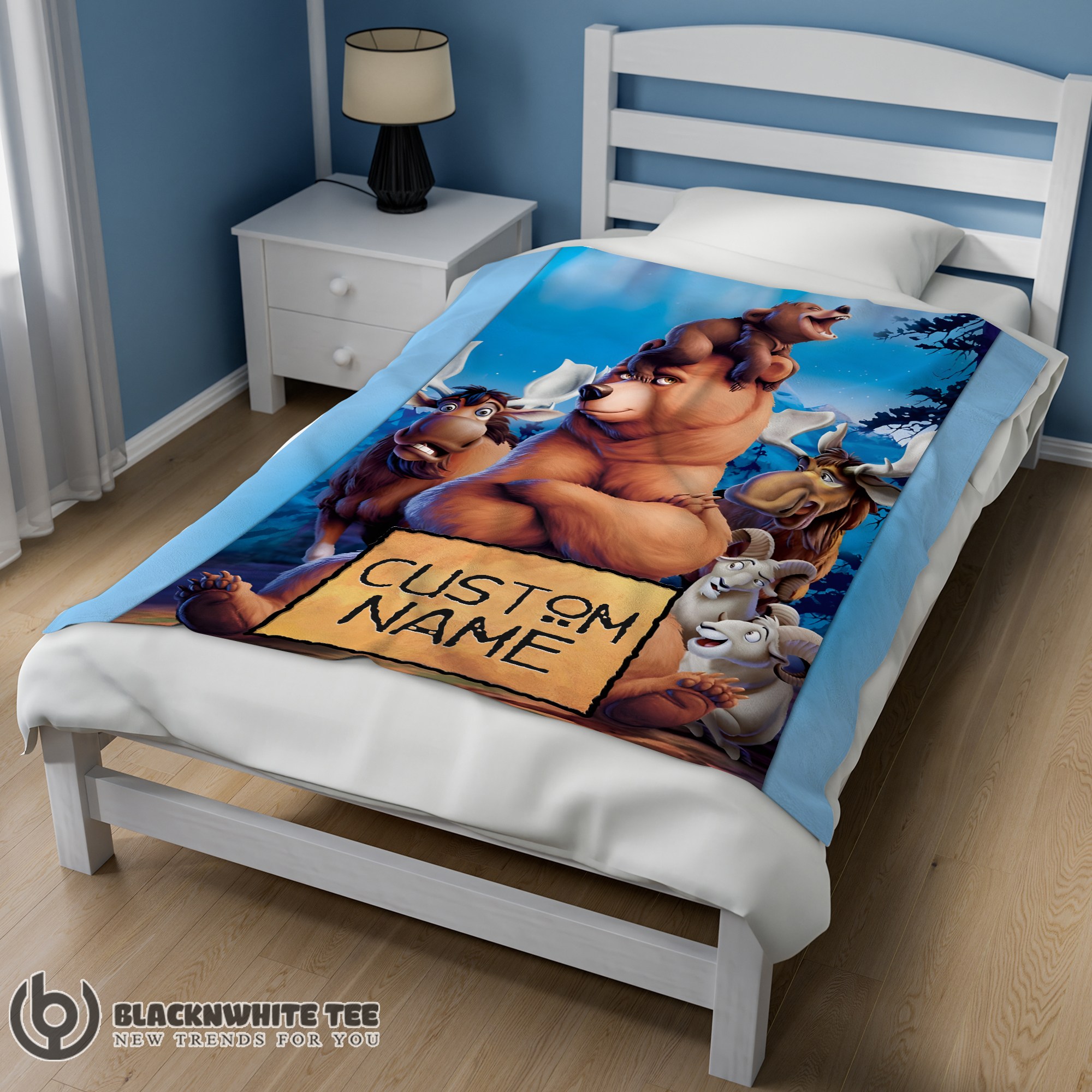 Perfect Good Disney Brother Bear Poster Blanket Fleece Customized Blanket - Image 2