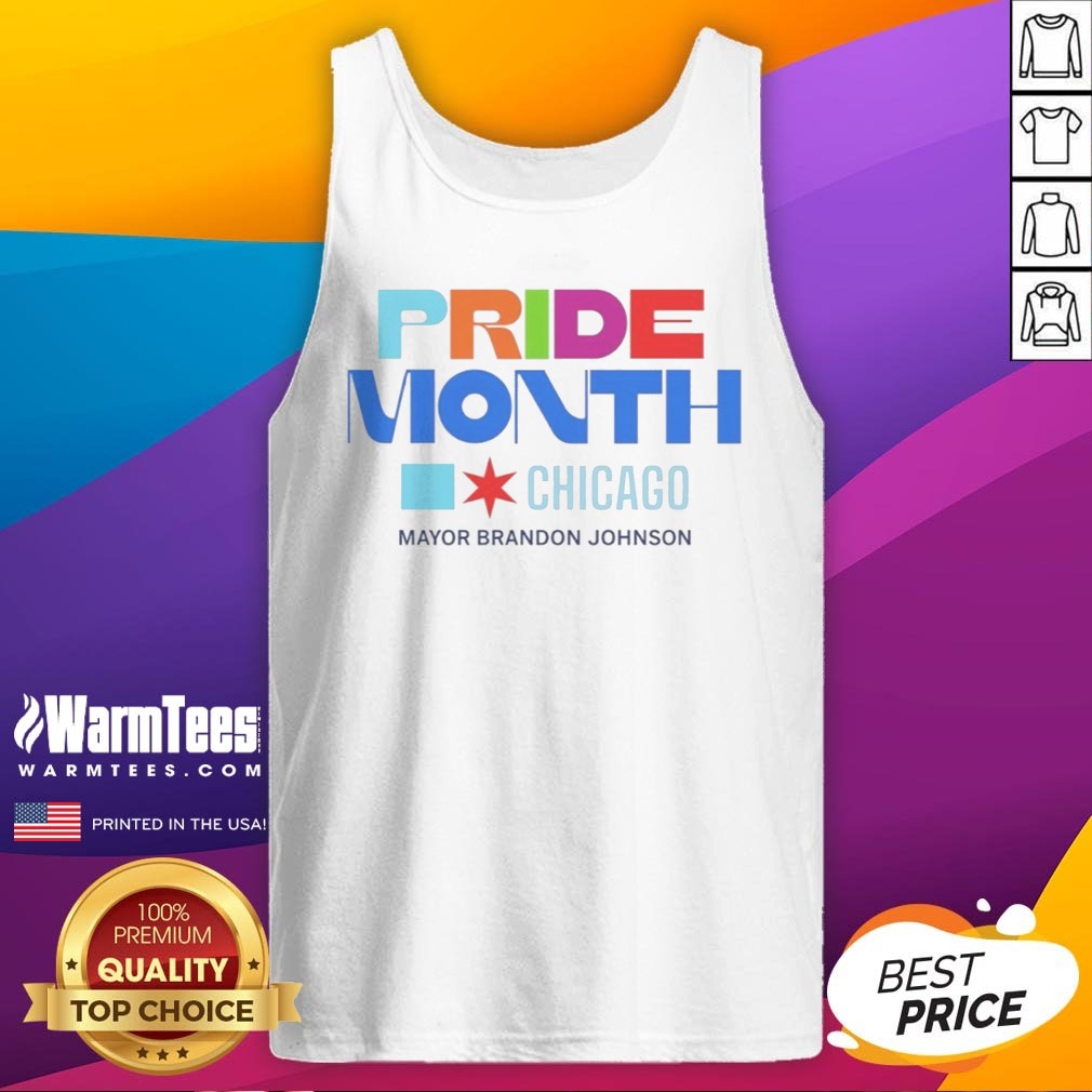 Nice Pride Month Chicago Mayor Brandon Johnson Shirt - Image 5