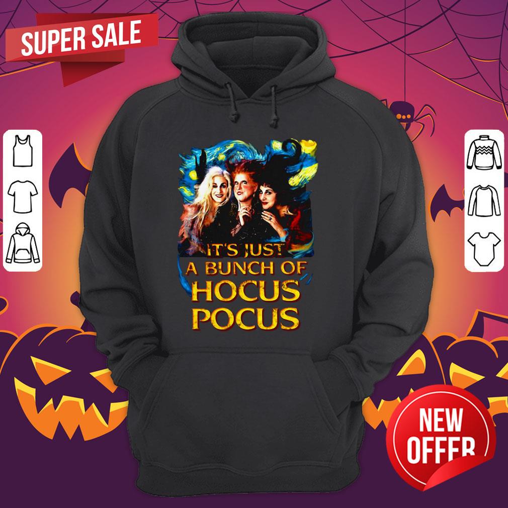 Starry Night It'S Just A Bunch Of Hocus Pocus Shirt - Image 3