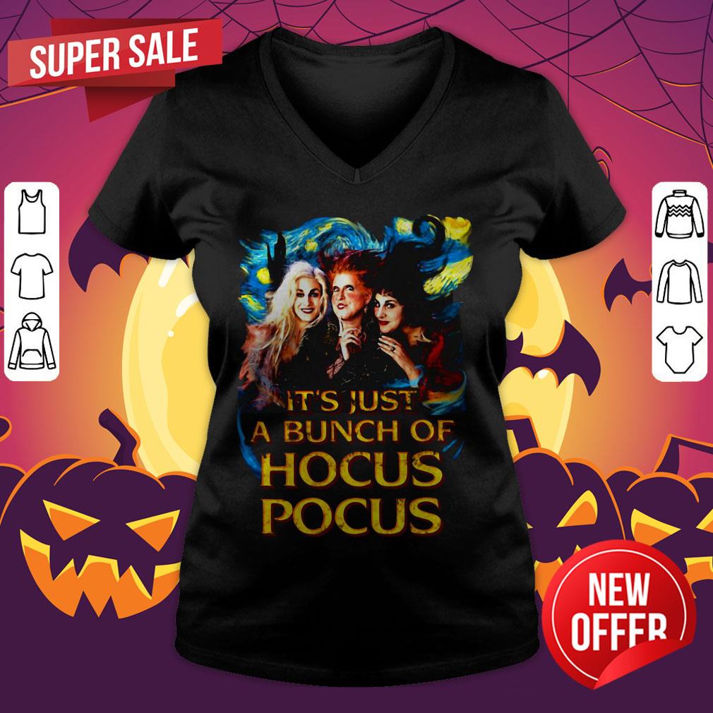 Starry Night It'S Just A Bunch Of Hocus Pocus Shirt - Image 4