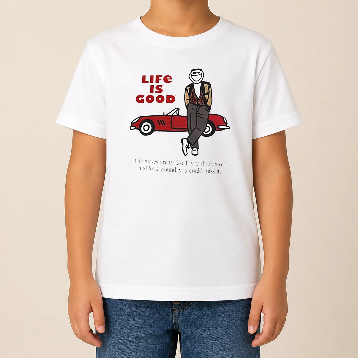 Top Ferris Bueller Life Is Good Life Moves Pretty Fast If You Do Not Stop Shirt - Image 9