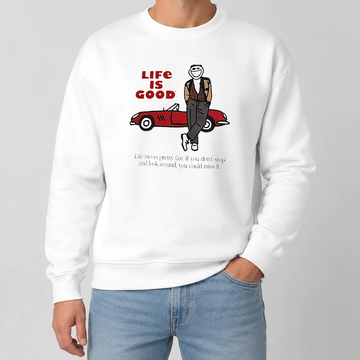 Top Ferris Bueller Life Is Good Life Moves Pretty Fast If You Do Not Stop Shirt - Image 7