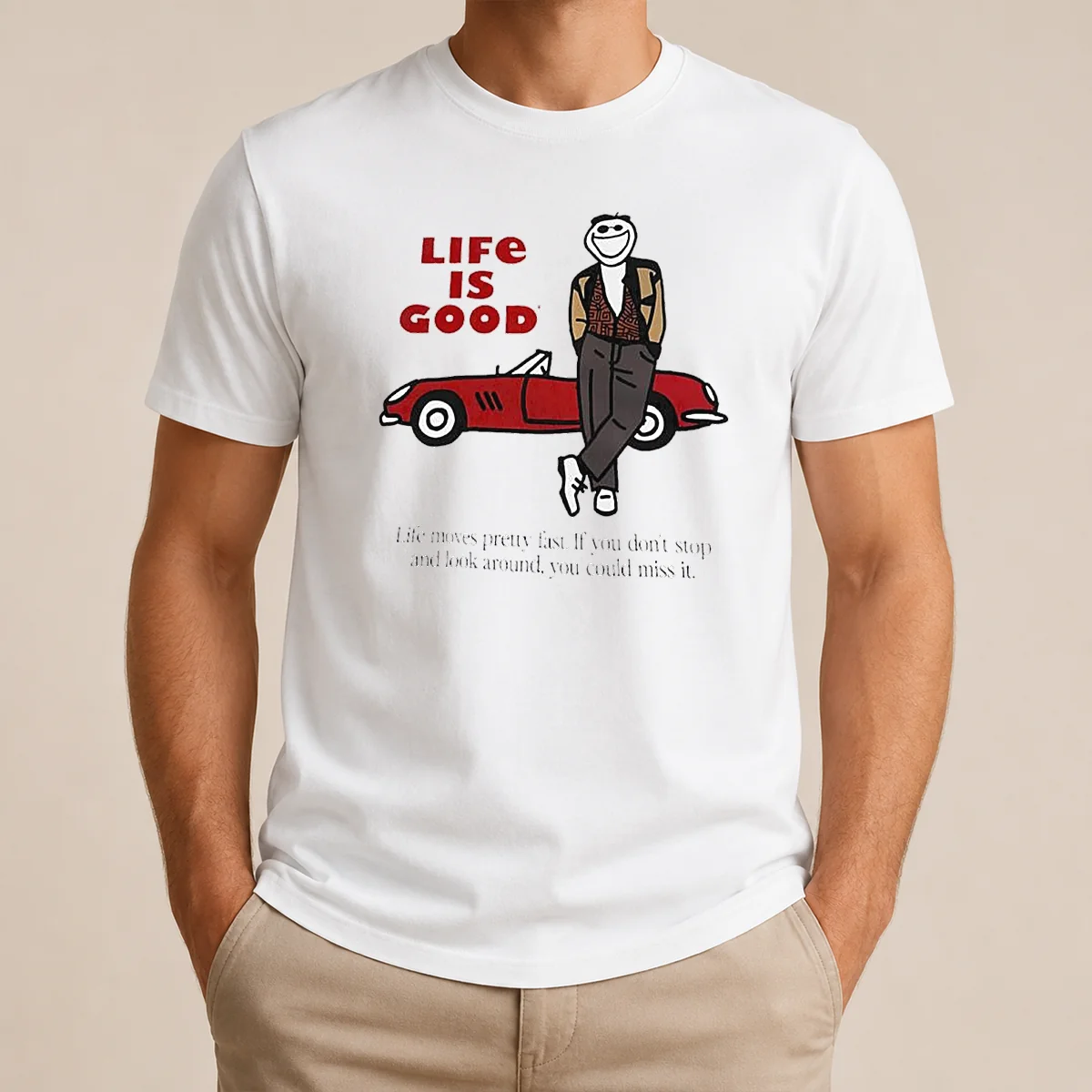 Top Ferris Bueller Life Is Good Life Moves Pretty Fast If You Do Not Stop Shirt