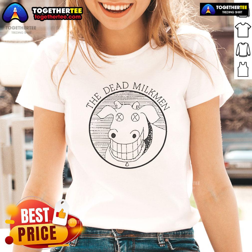 Good The Electric State Chris Pratt The Dead Milkmen Cow Logo T-Shirt - Image 3