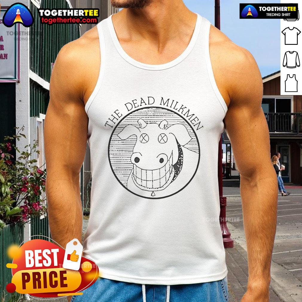Good The Electric State Chris Pratt The Dead Milkmen Cow Logo T-Shirt - Image 4
