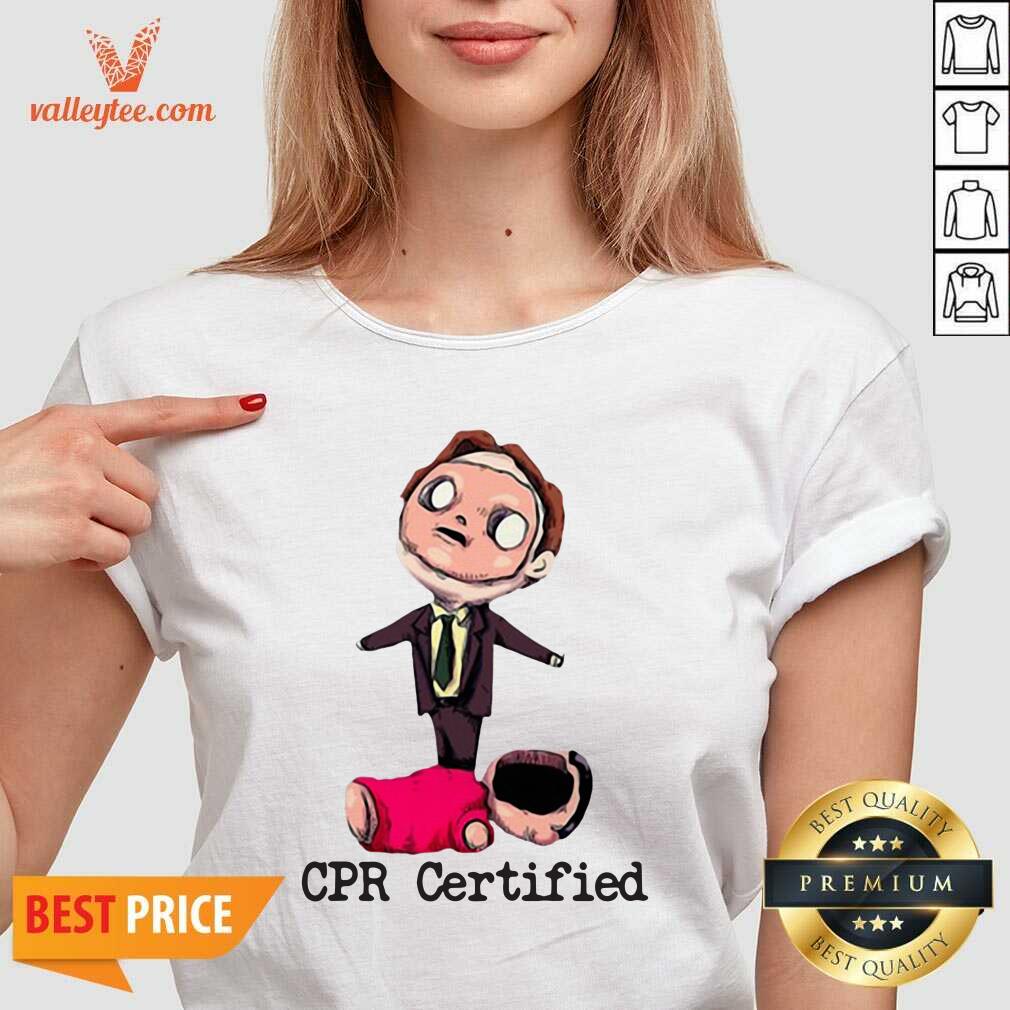 Pretty Dwight The Office CPR Certified Shirt - Image 5