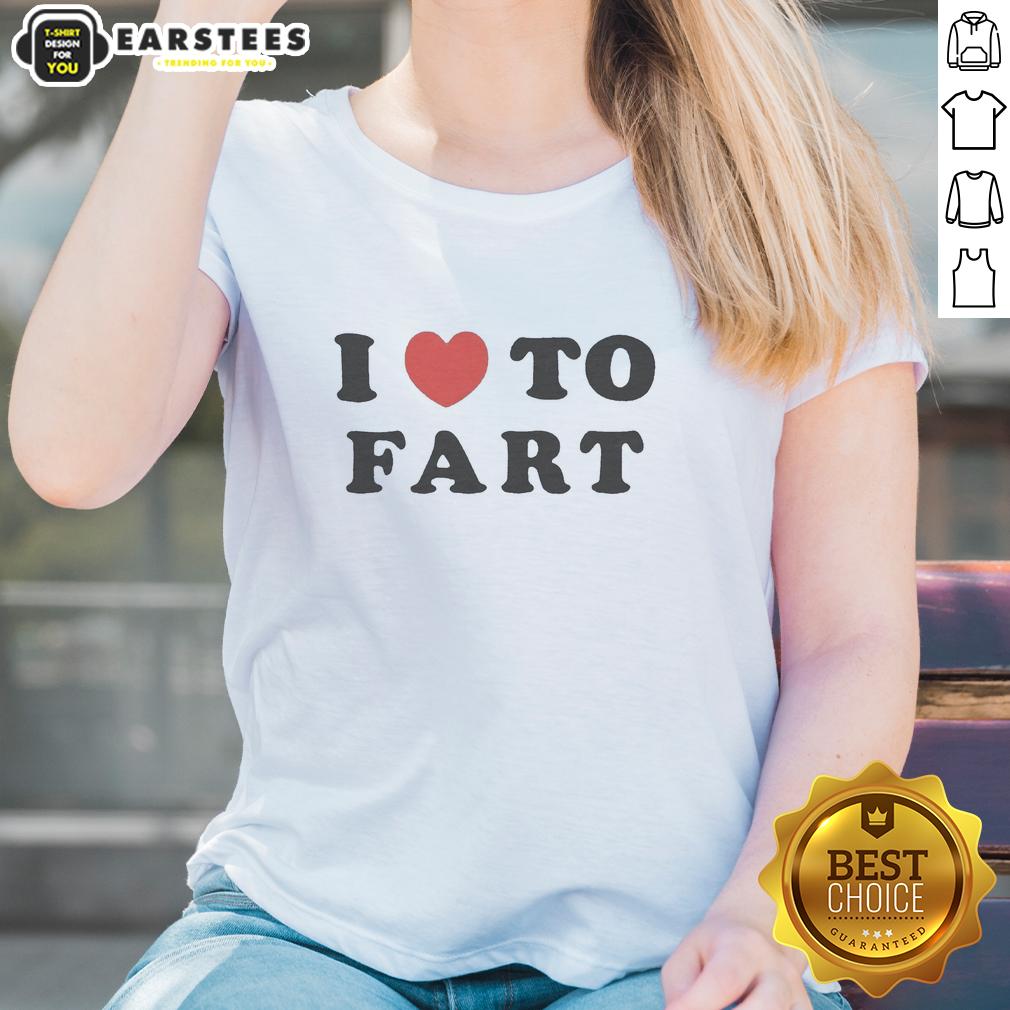 Official I Heart To Fart Raglan T-Shirt - Image 3
