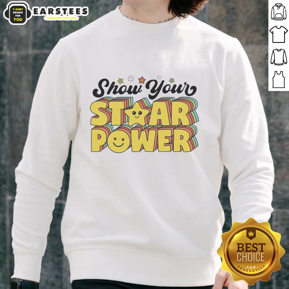 Official Show Your Staar Power Testing Day Teacher Student Motivation T-Shirt - Image 5