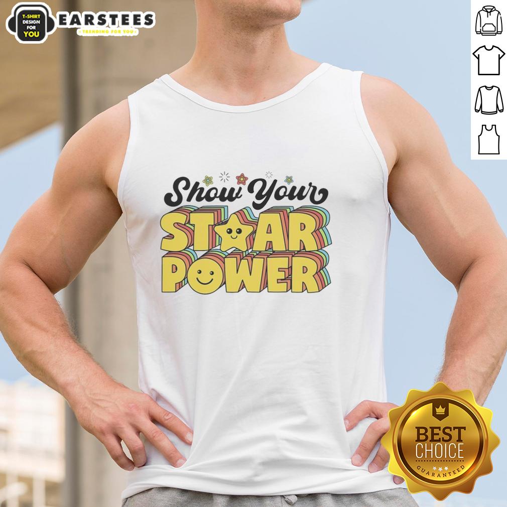 Official Show Your Staar Power Testing Day Teacher Student Motivation T-Shirt - Image 4