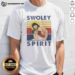 Official Swoley Spirit Weightlifting Jesus Vintage T-Shirt