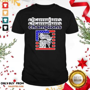 Champions Nations League Usa 2021 American Flag Shirt