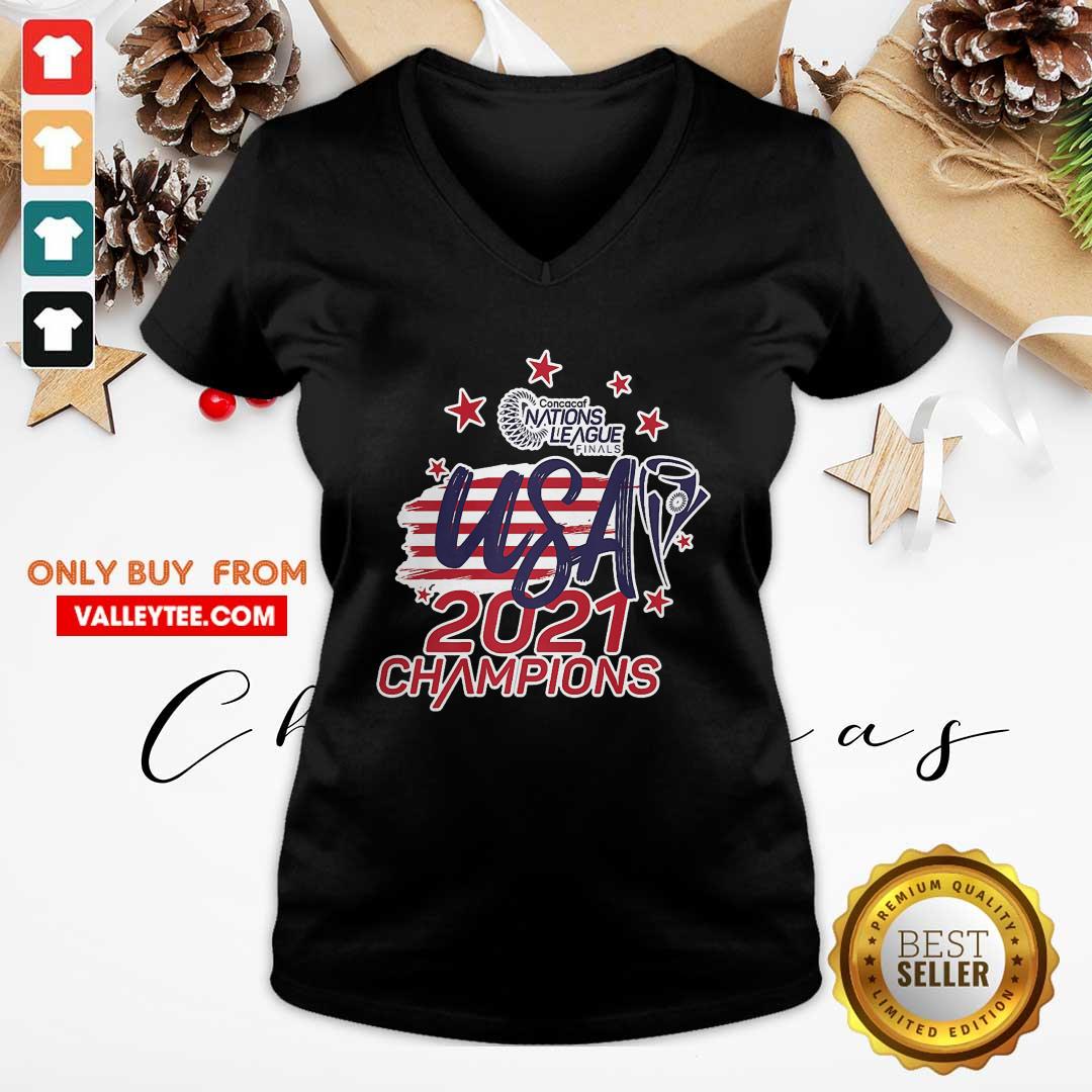 Concacaf Nations League Final USA 2021 Champions Shirt - Image 3