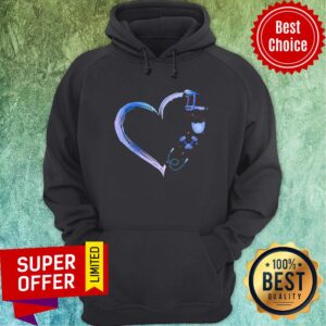 Alternative view of Premium Heart Love Fitness Shirt