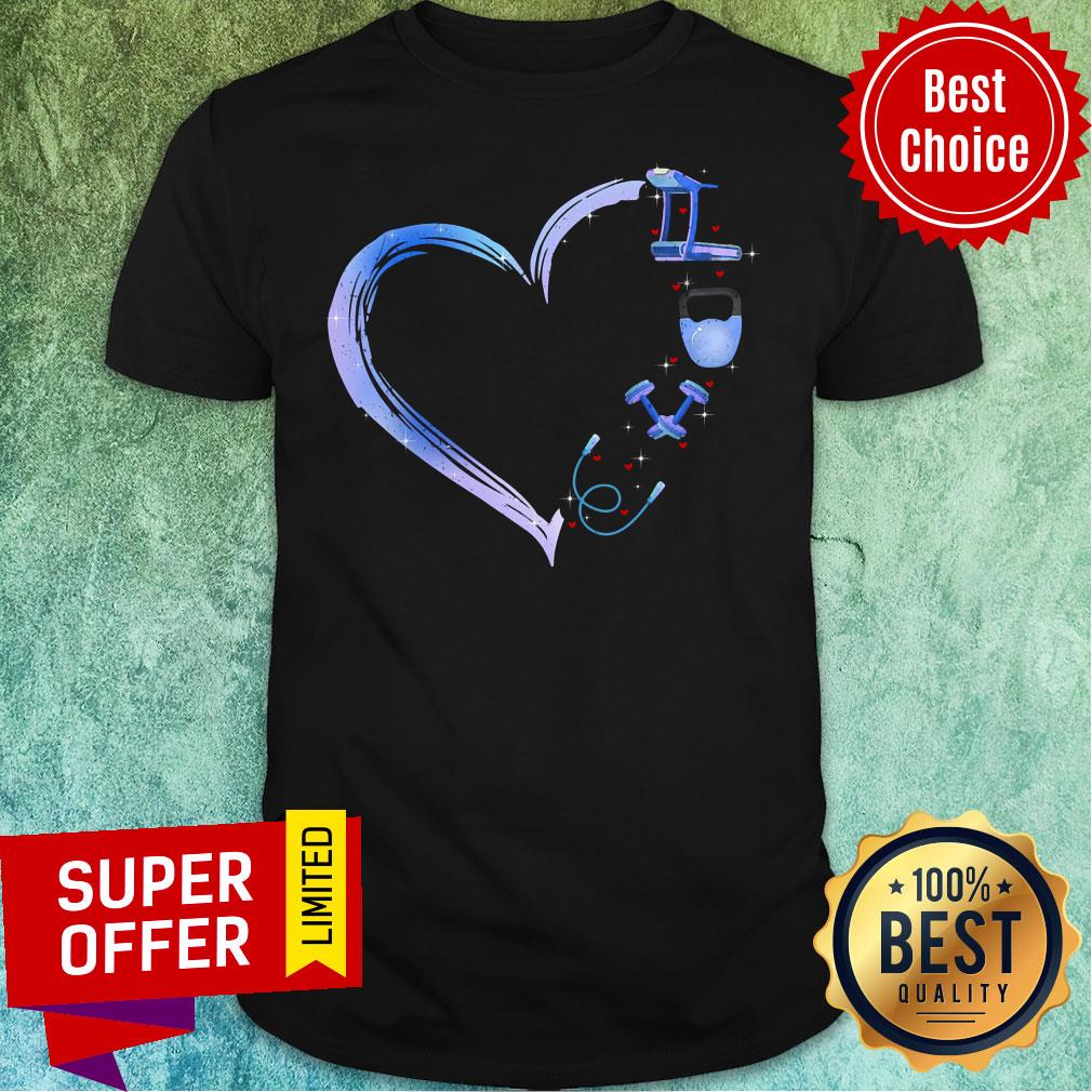 Premium Heart Love Fitness Shirt