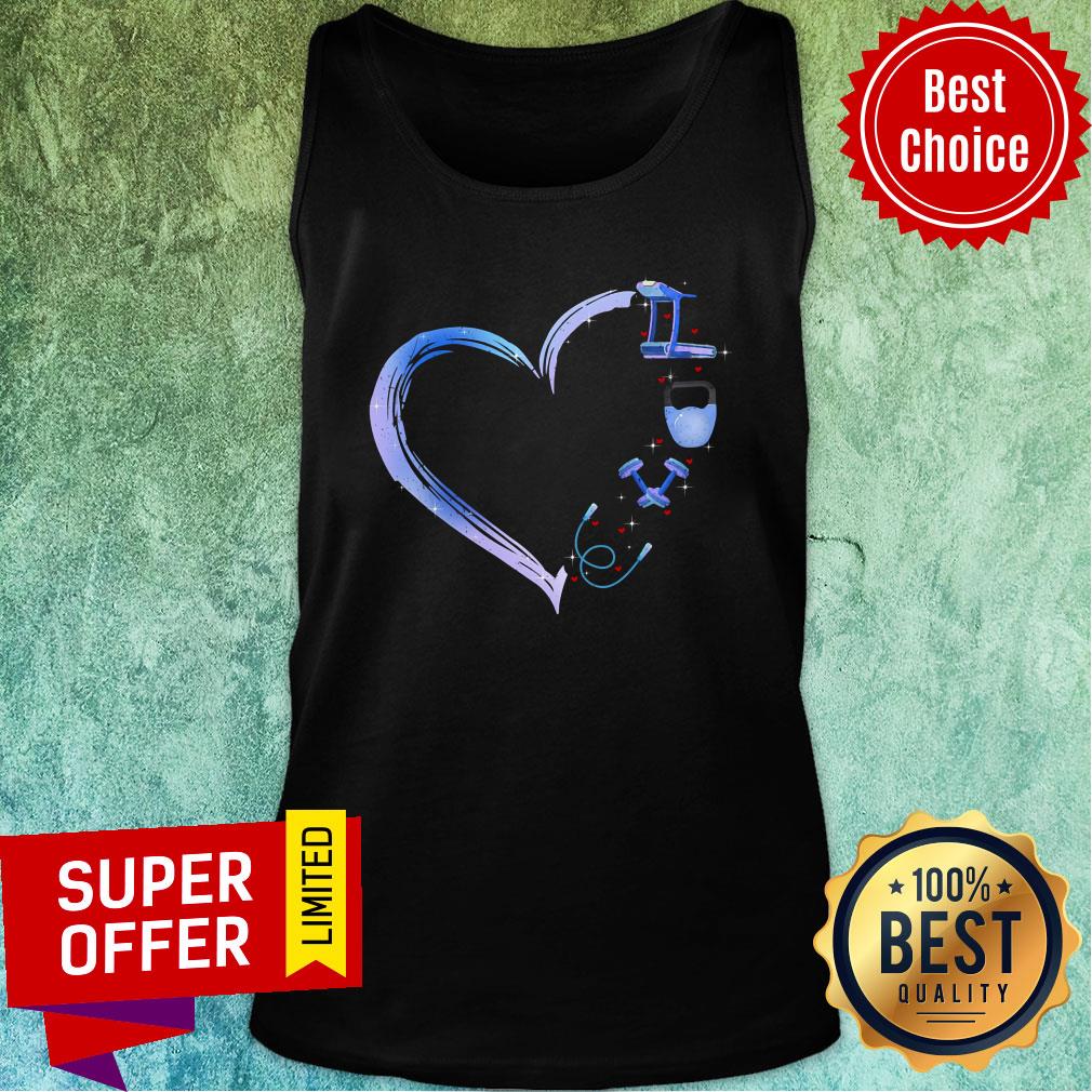 Premium Heart Love Fitness Shirt - Image 4
