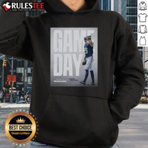 Alternative view of Official Las Vegas Raiders vs Seattle Seahawks Football NFL Preseason Game Day T-Shirt