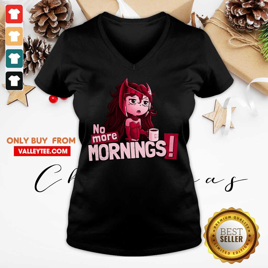 Attractive No More Mornings Scarlet Witch Shirt - Image 3